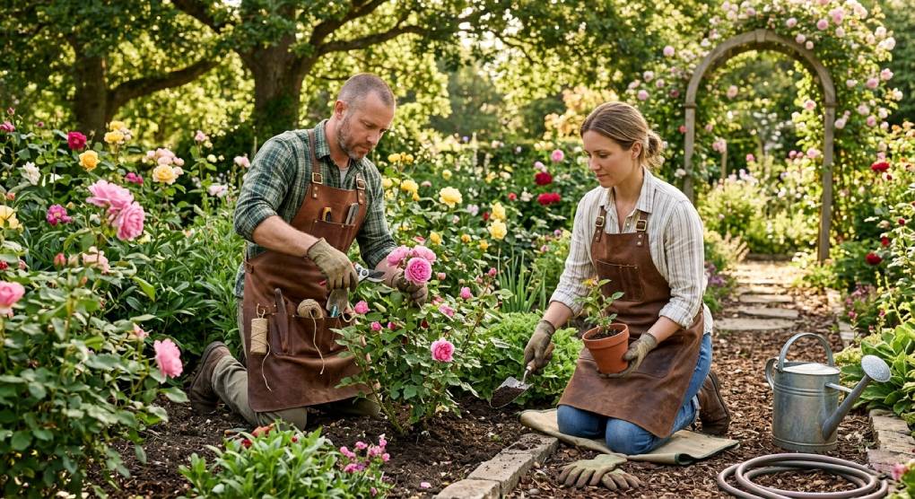 Protect Your Garden in Style with a Leather Apron