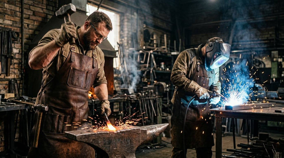 Leather Apron for Welding or Blacksmithing