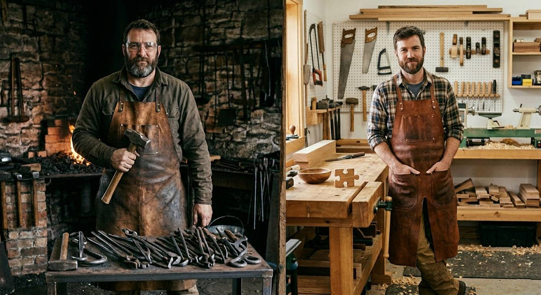 Woodworker Wear Split Leg Apron