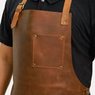 Brown Heat Forge Leather Apron