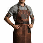 Haircut Master Barber Leather Apron