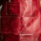 Red Leather Prime Cut Apron
