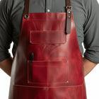 Red Prime Butcher Apron