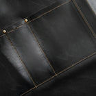 bartender leather apron black