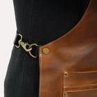 coffee bean barista apron with straps