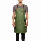 green bloom belt apron