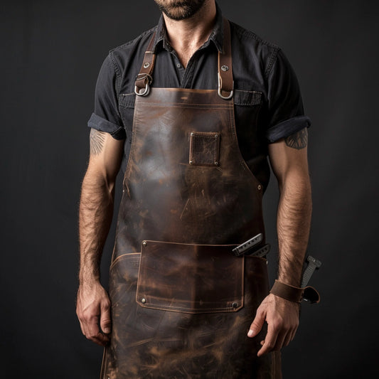 Iron Guard Leather Apron