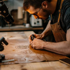 mending leather engraving